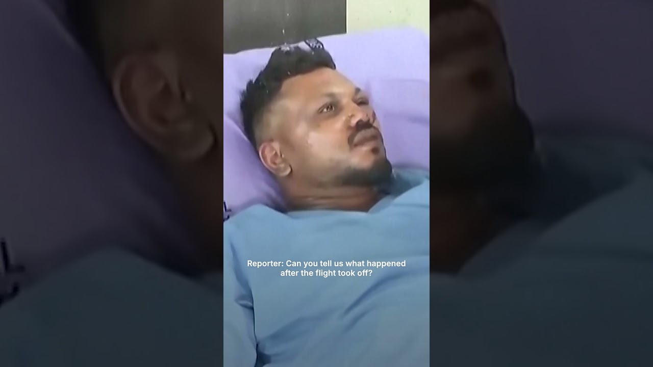 Sole survivor of Air India plane crash recounts moment aircraft came down