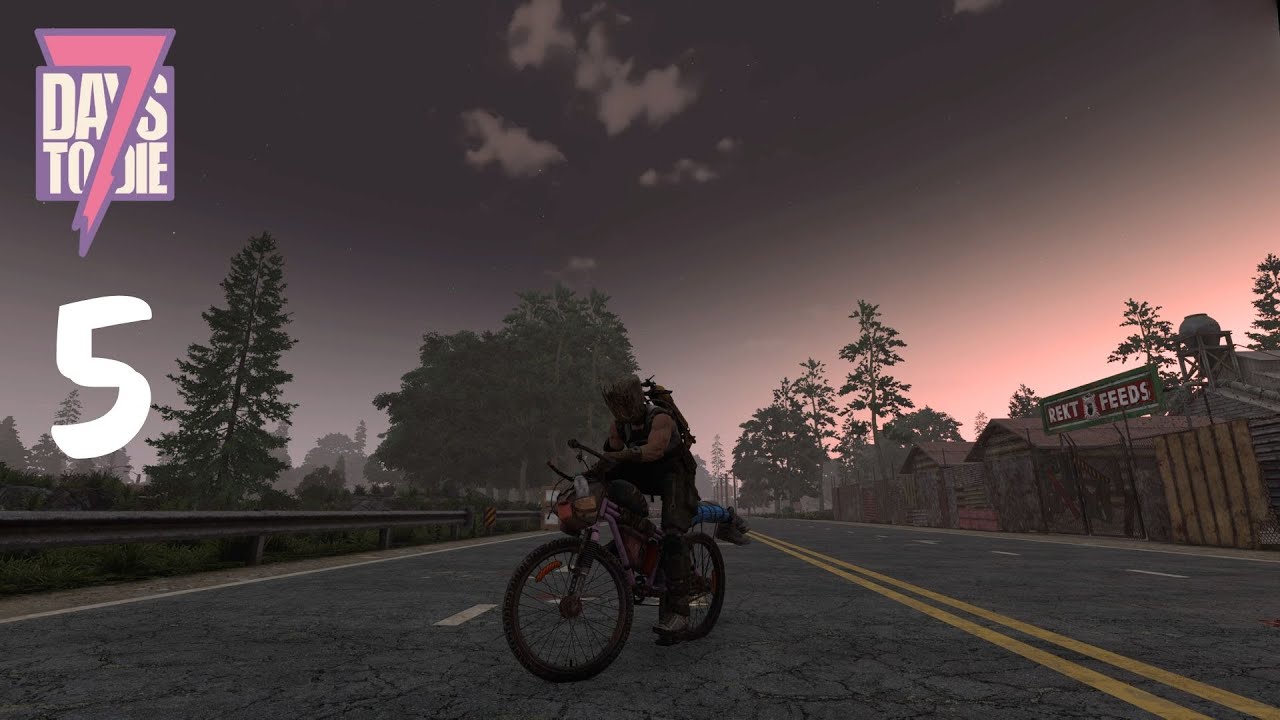 La bicicleta - 7 Days To Die * Demente * Día 5 * | Xenon