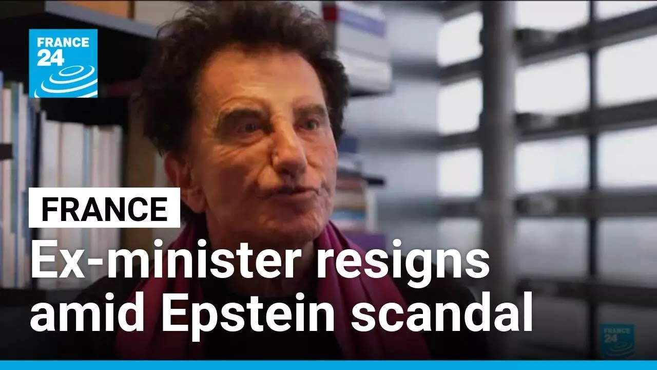Former French minister resigns over Epstein-linked tax fraud probe • FRANCE 24 English
