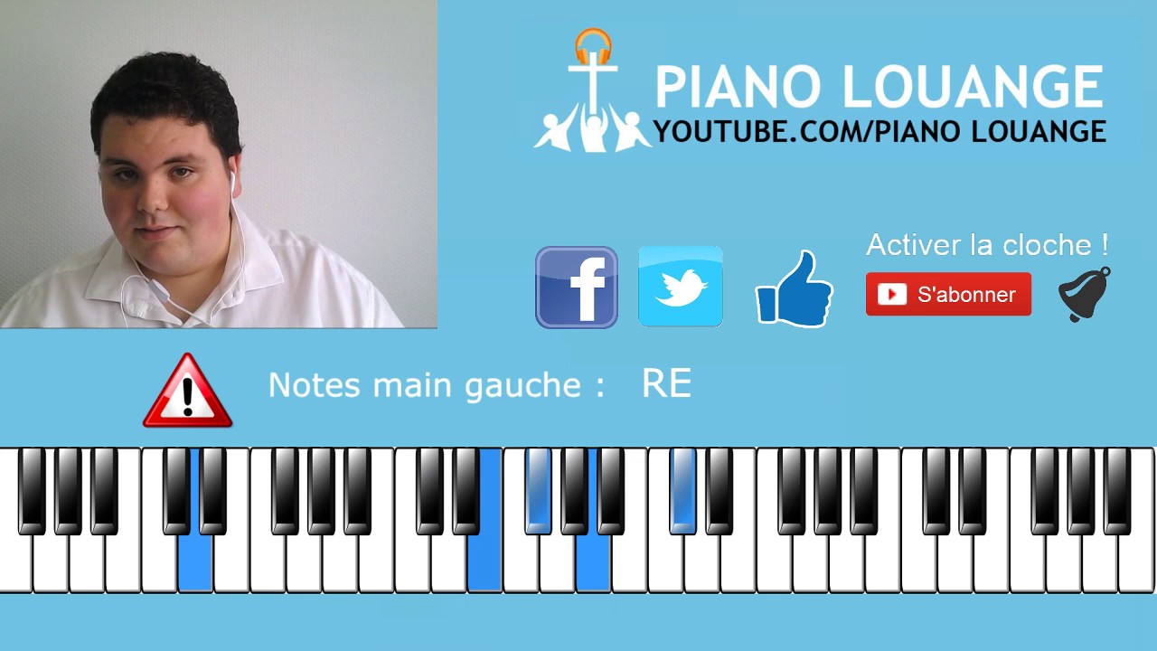 Nous voulons voir Jésus élevé - PIANO LOUANGE