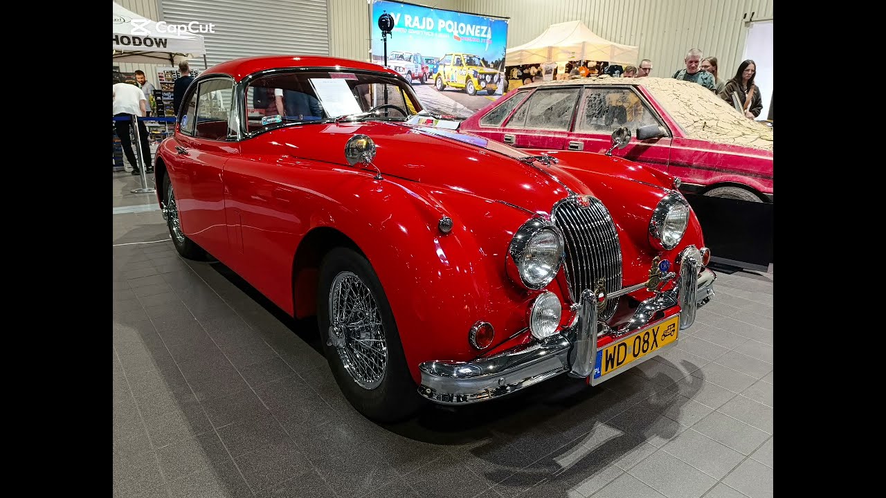 Jaguar XK150 – brytyjska odpowiedź na włoskie GT 🇬🇧🏎️✨