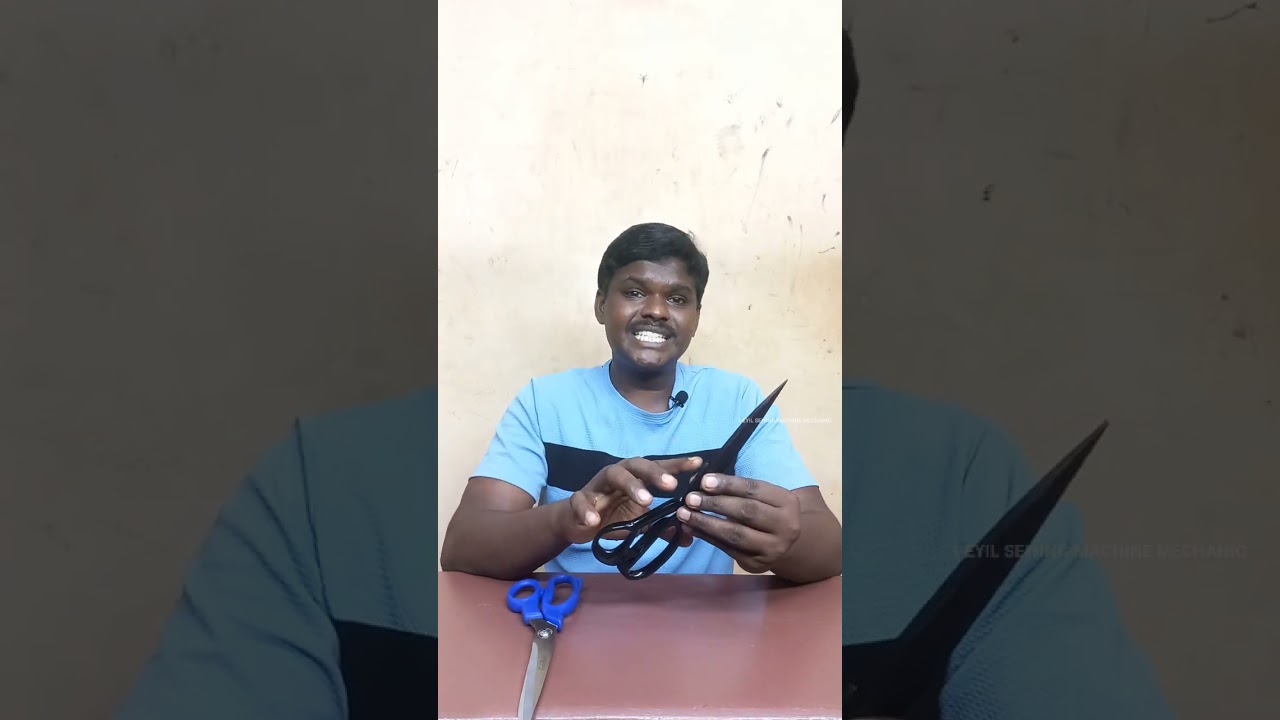 Different types of scissors for sewing machine #sewing #tailoring