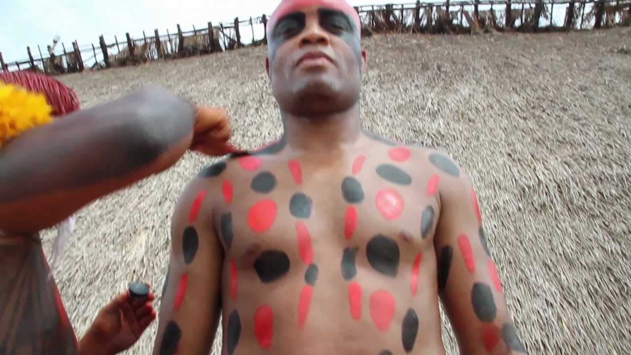 Anderson Silva luta com os índios - Parte 1 - Preparação para a luta - Amazoo Experience