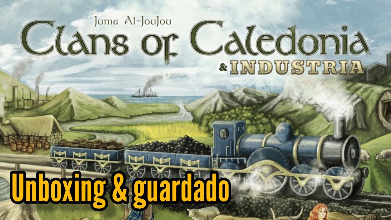 CLANES DE CALEDONIA BIG BOX - Unboxing y Guardado