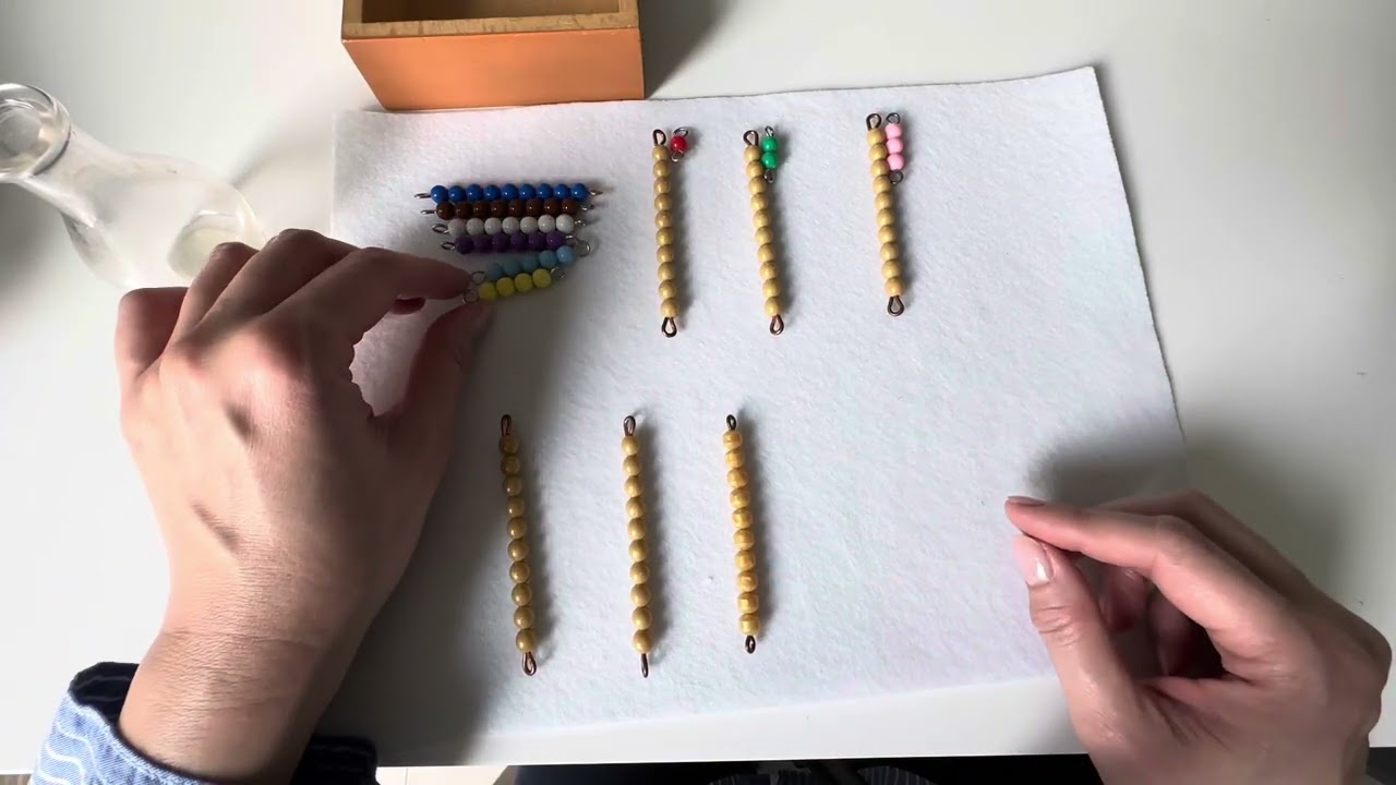 How to Present the 11–19 Beads | AMI Montessori Math Lesson