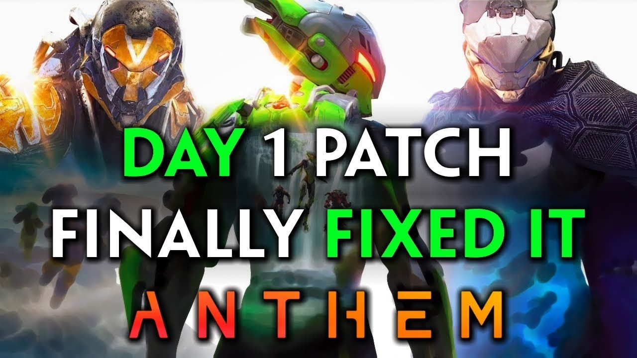 Anthem Update. It's Finally Working.