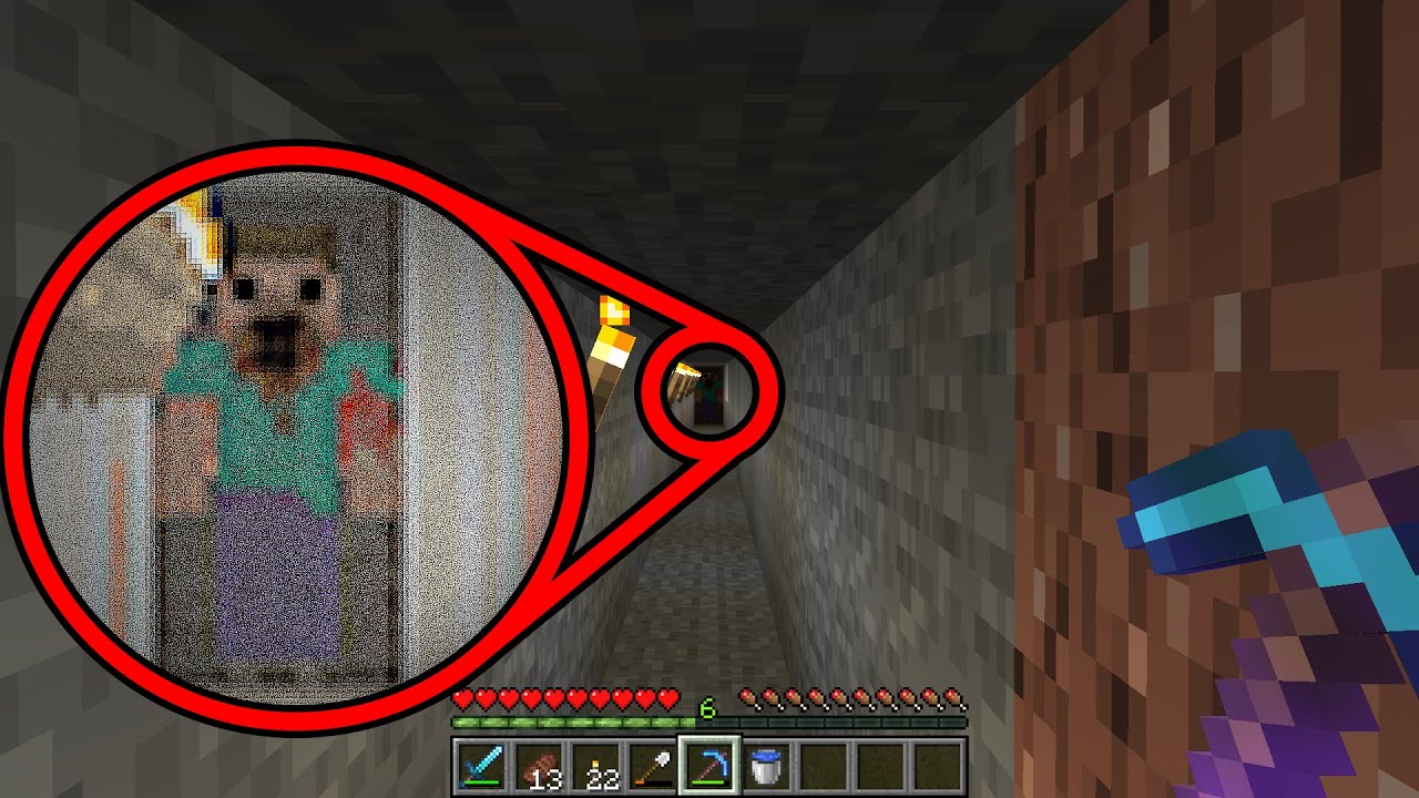 Najbardziej Przerażający Gracz w Minecraft!