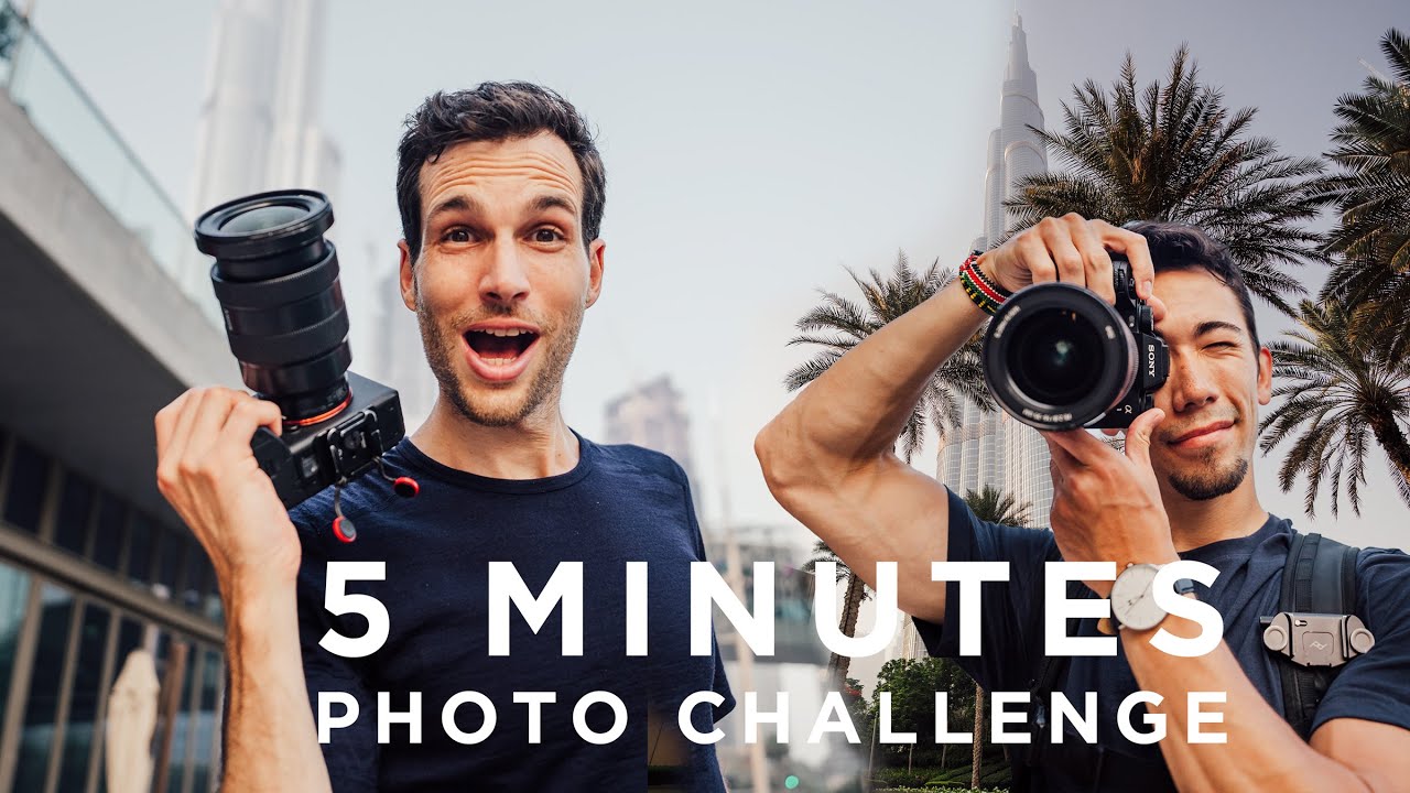 Extreme 5 Minutes Photo Challenge in DUBAI - One Shot Only!