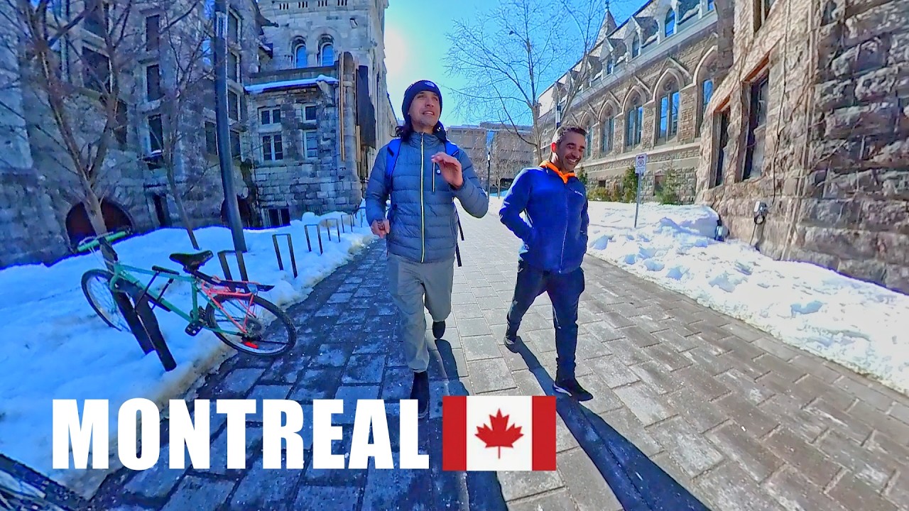 Passeio em Montreal no Inverno com Victor Ramos do @cafecombigode
