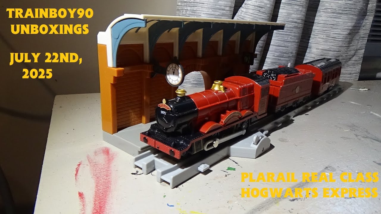 Trainboy90 Unboxings: Plarail Hogwarts Express | プラレール ホグワーツ特急