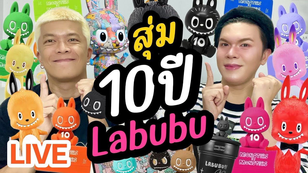 เปิดถุงเก่ง! 329 | สุ่ม 10 ปี Labubu | noyneungmakeup