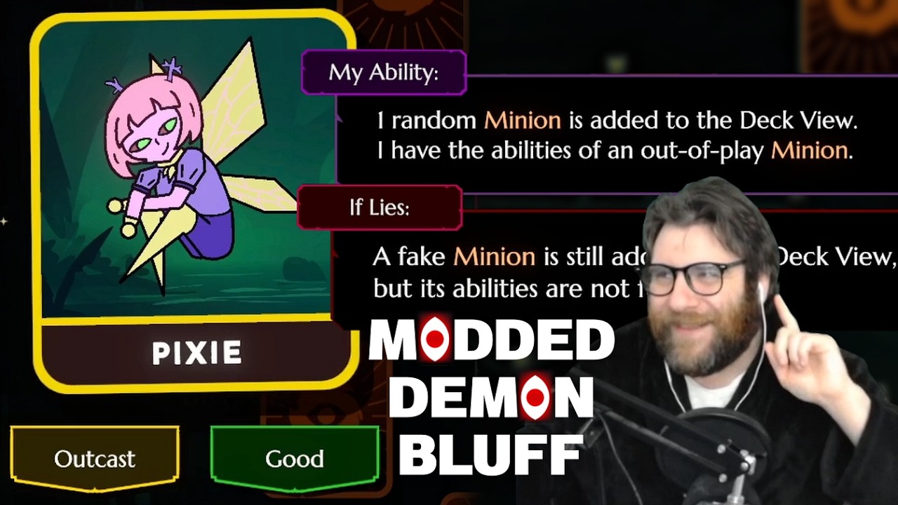 This NEW ROLE is Trickier than it looks! [Modded Demon Bluff]