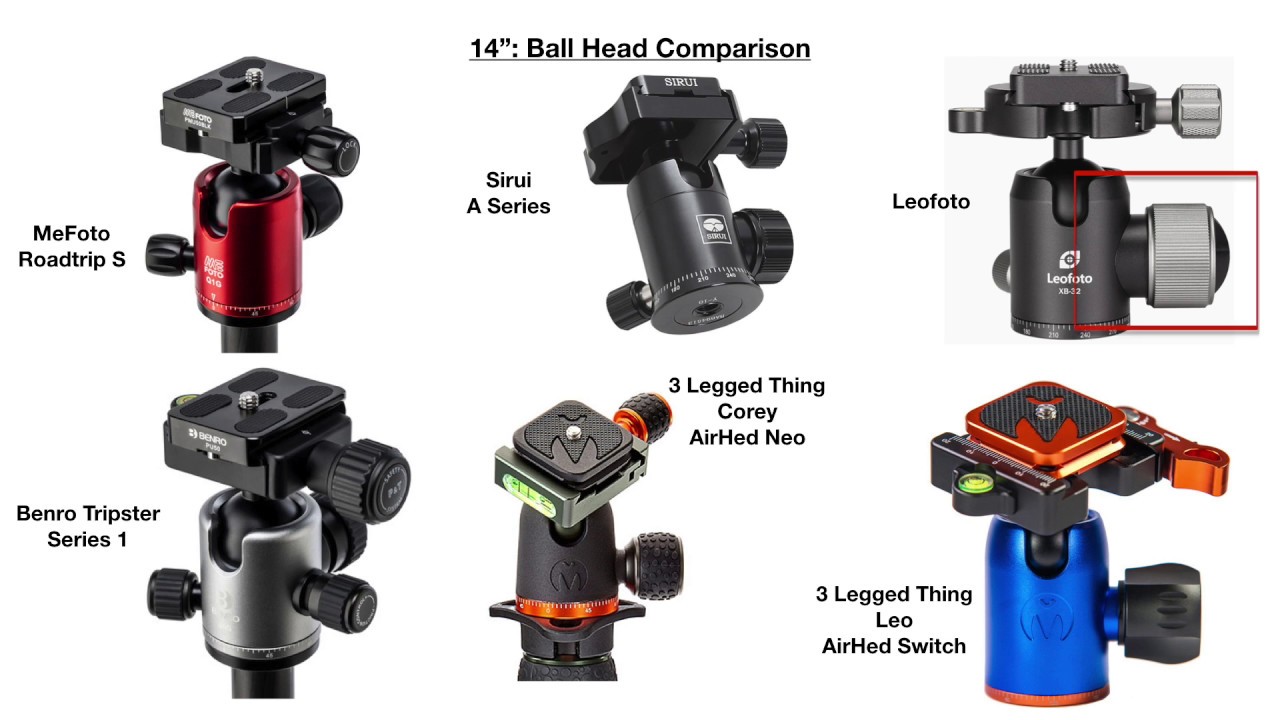 Travel Tripod Comparison - Part 1