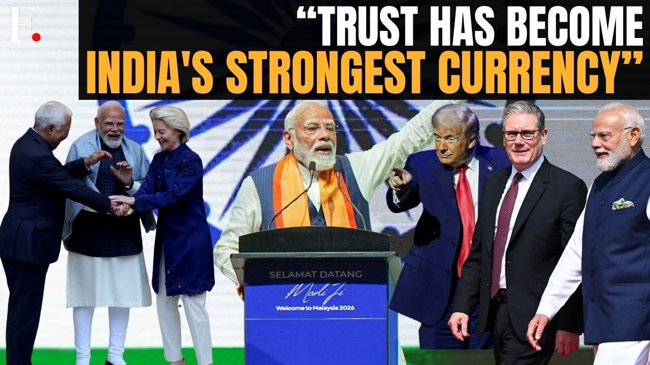 PM Modi Highlights Successful Trade Deals While Addressing Indian Diaspora in Malaysia | Firstpost