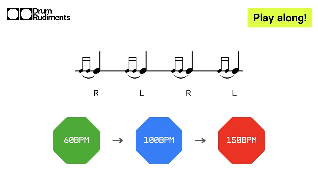 Drag | Learn the 40 Essential Drum Rudiments