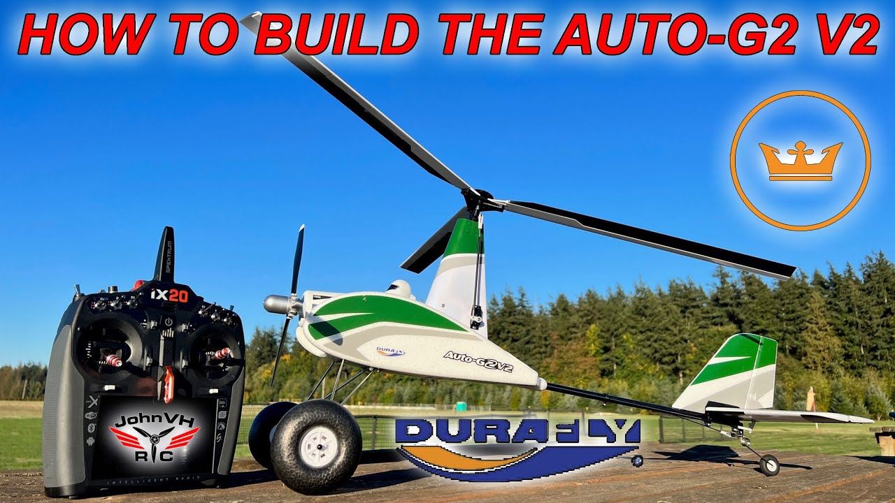 РАСПАКОВКА И СБОРКА Durafly AUTO-G2 V2 в HOBBYKING @HobbyKingOfficial