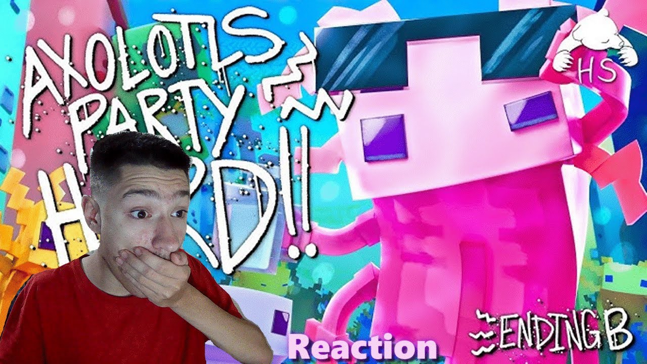 Swaggy's Here| Reaction to MINECRAFT AXOLOTL RAP | 