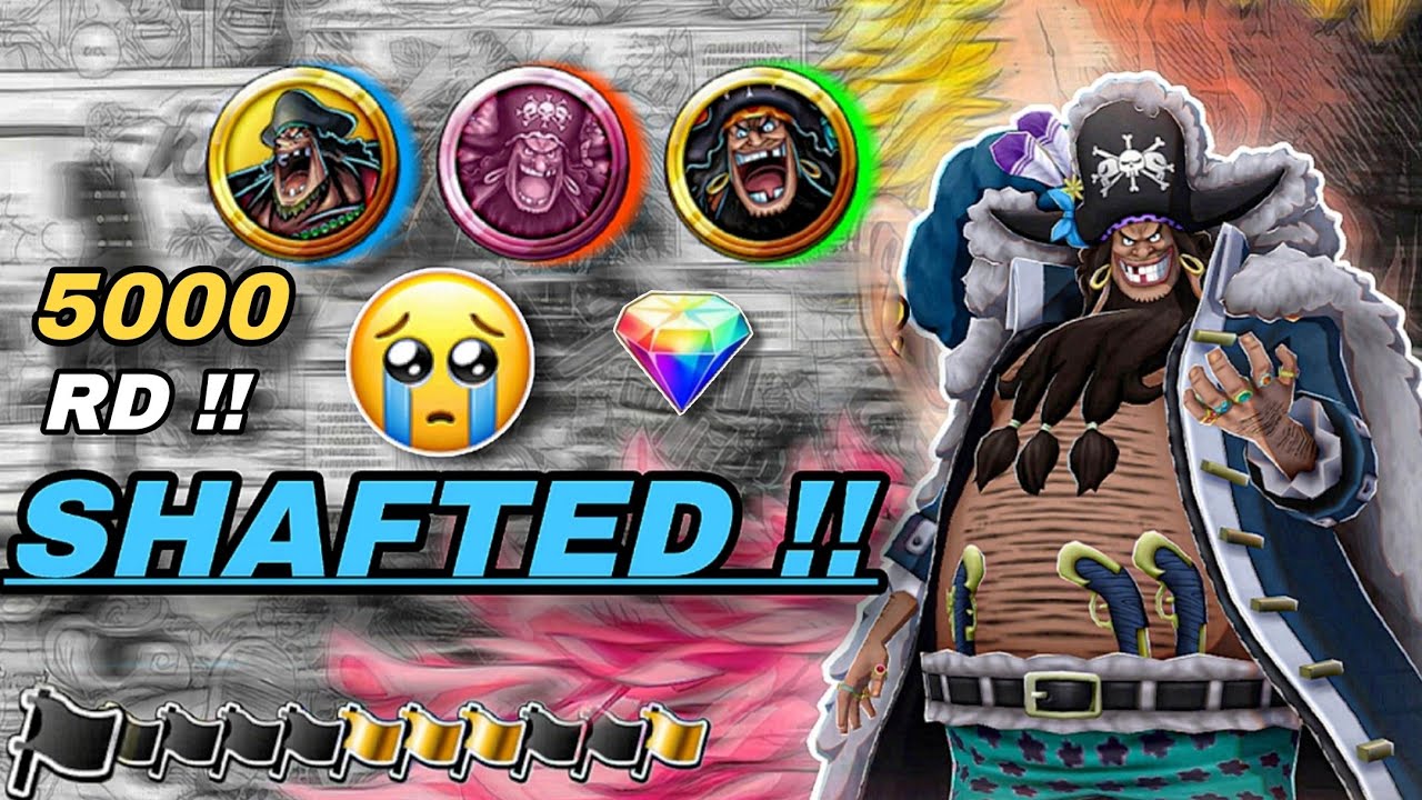SUMMON AND MAKE BLACKBEARD LVL 100 MAX !! ONE PIECE BOUNTY RUSH !! BBV2 SUMMON OPBR