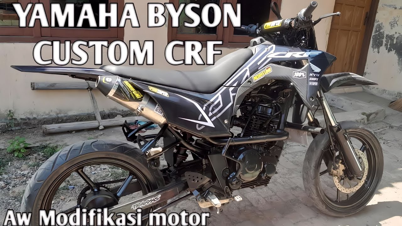 YAMAHA BYSON CUSTOM CRF||AUTO GAGAL FOKUS!!!