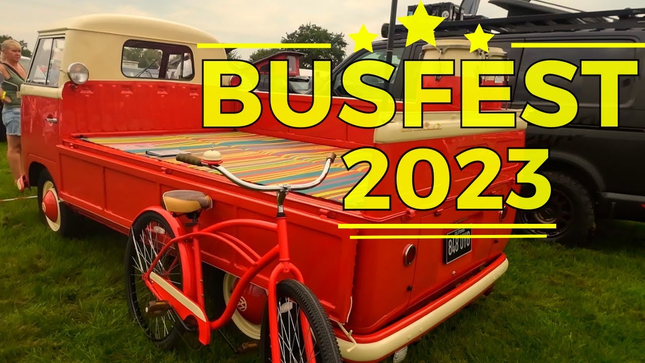 The Vw Transporter Event of the Year : Busfest 2023