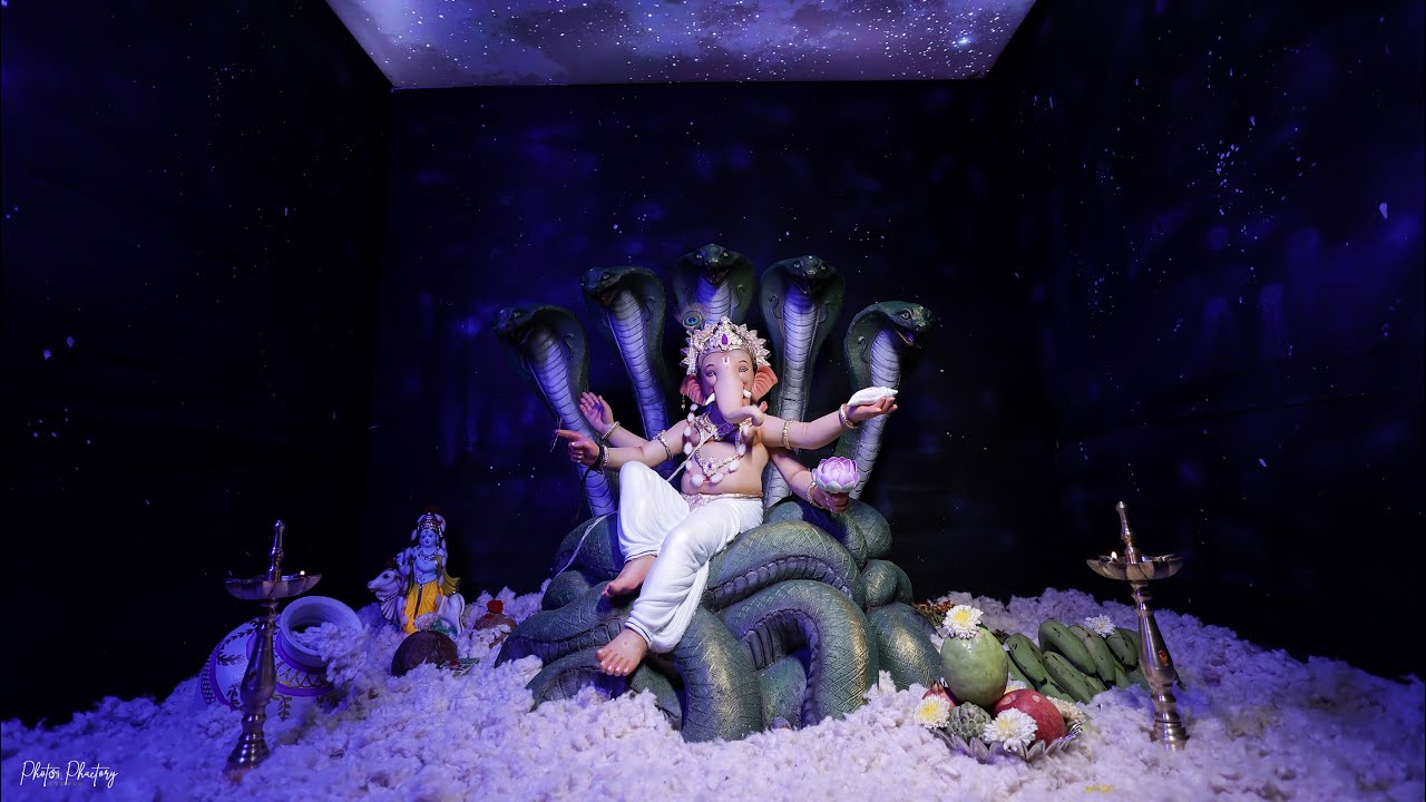Best Home Ganpati Decoration 2024 | Cinematic Video | Belgaum