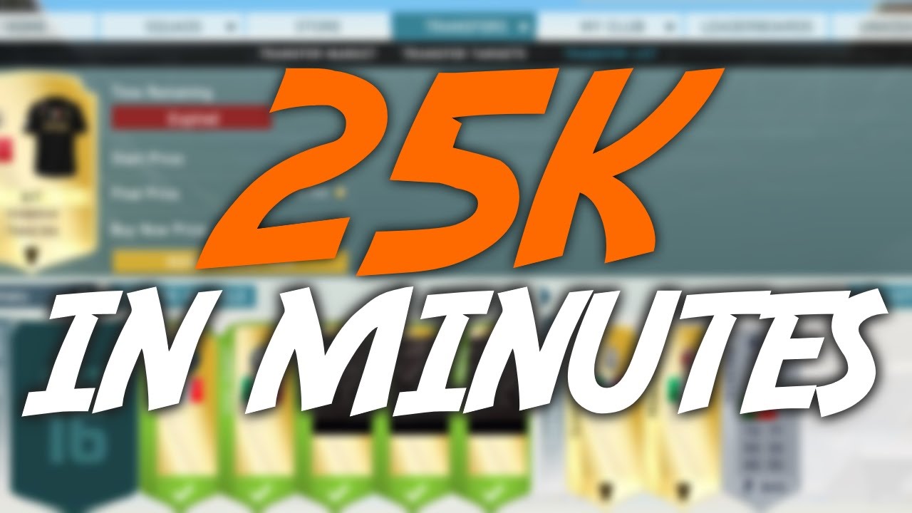 FIFA 16: MAKE 25K IN MINUTES | INSANE TRADING METHOD!!