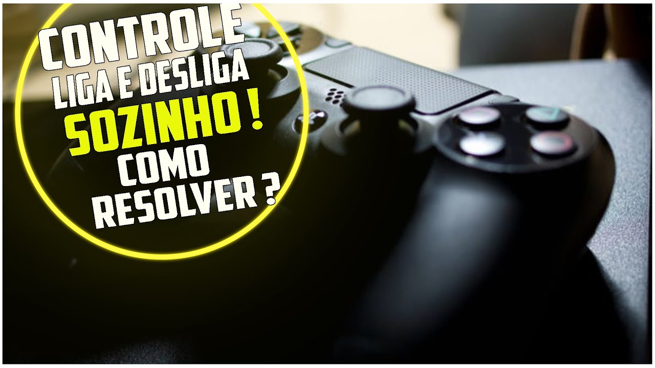 Controle de PS4 Desligando e Ligando Sozinho ! Como Resolver ? Gaames Deni