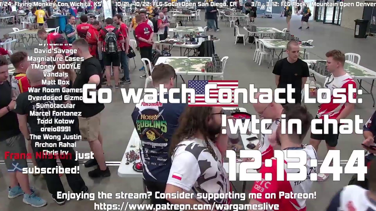 WTC Team Event Warhammer 40k 10th Edition Tournament Day 3