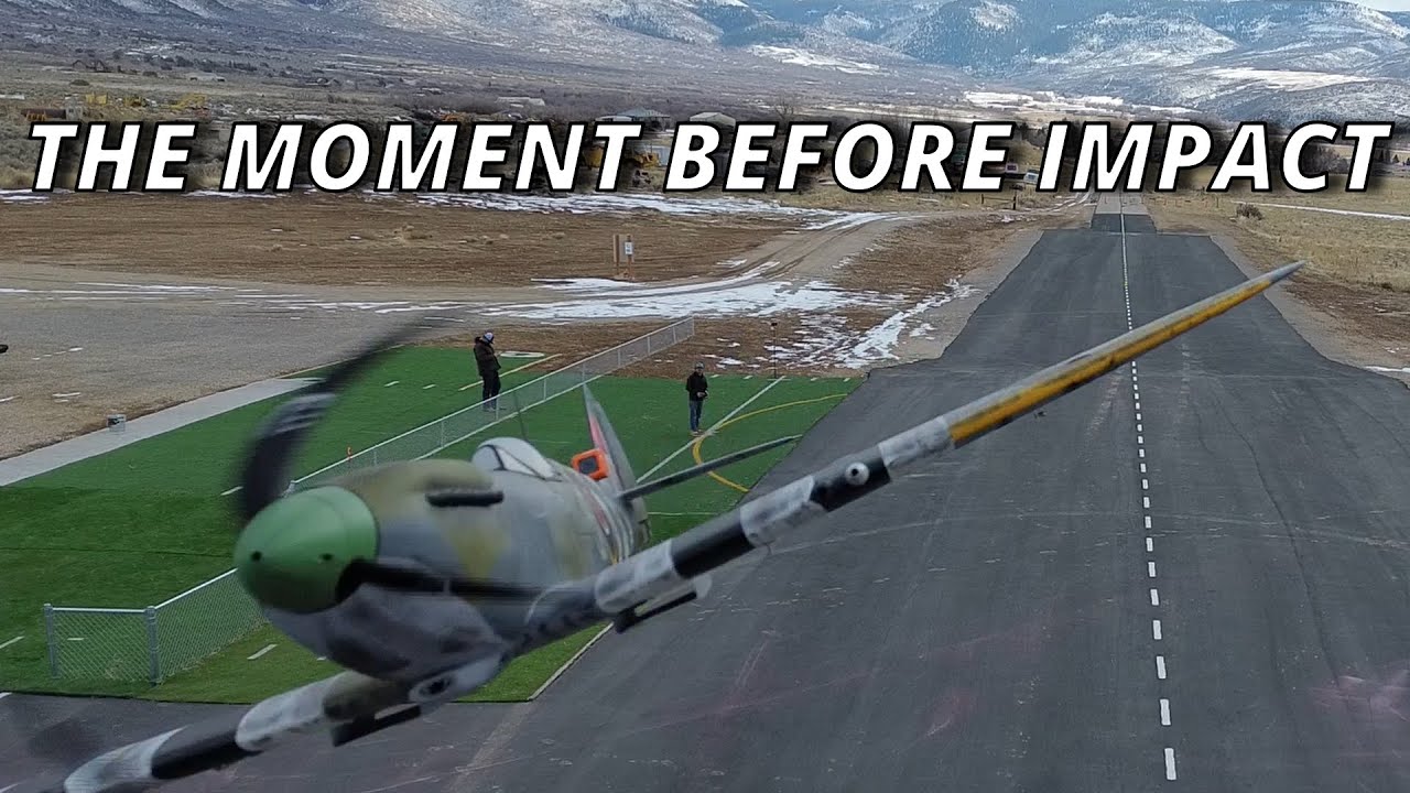 Building and Flying a MASSIVE 3D Printed Spitfire (Ft. Drone Collision)