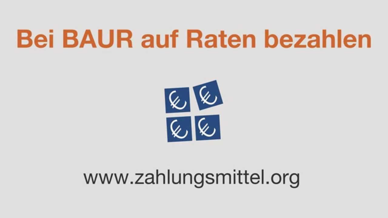 Ratenzahlung bei BAUR.de - So einfach geht's!