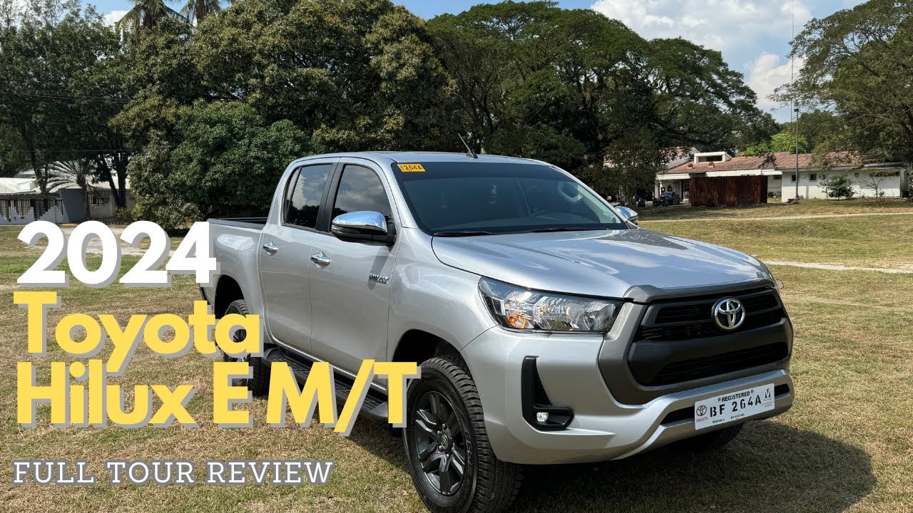 2024 Toyota Hilux E M/T || FULL TOUR REVIEW
