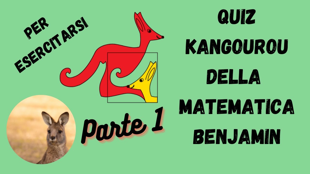 PARTE 1 Quesiti svolti GARA MATEMATICA 🦘KANGOUROU 2005 || per esercitarsi || prima e seconda media