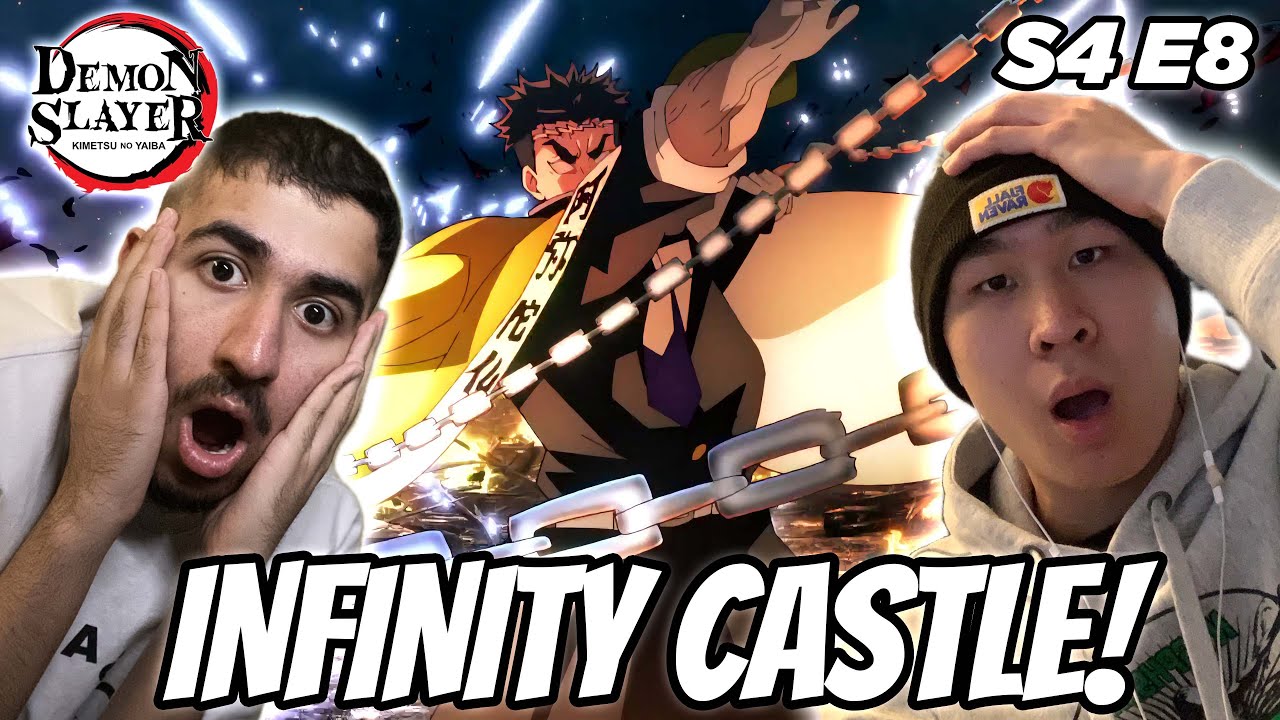 THEY ENTER INFINITY CASTLE! | DEMON SLAYER SEASON 4 EPISODE 8 REACTION