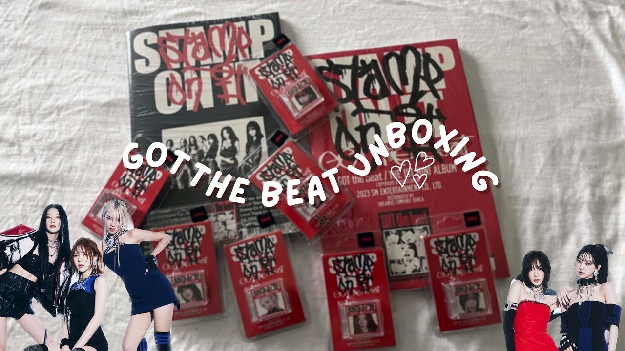 ♡ GOT the beat Stamp On It Album Unboxing ♡