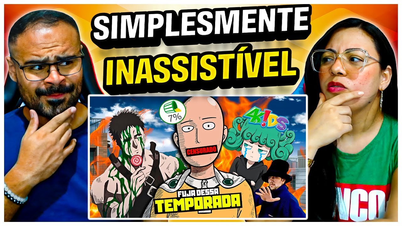 REACT VIAJANTE GALÁCTICO | A 3° Temporada de ONE PUNCH MAN é INASSISTÍVEL