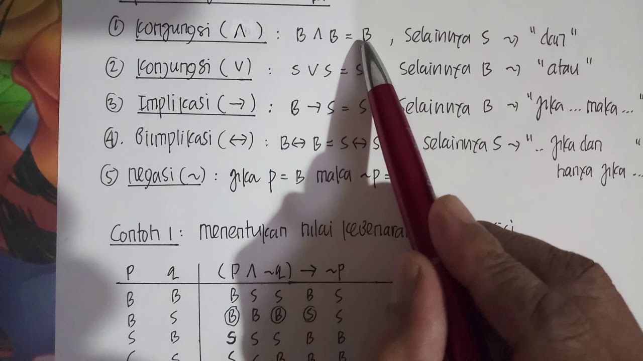 Cara Mudah Menentukan Tabel Kebenaran Dalam Operasi Logika Matematika