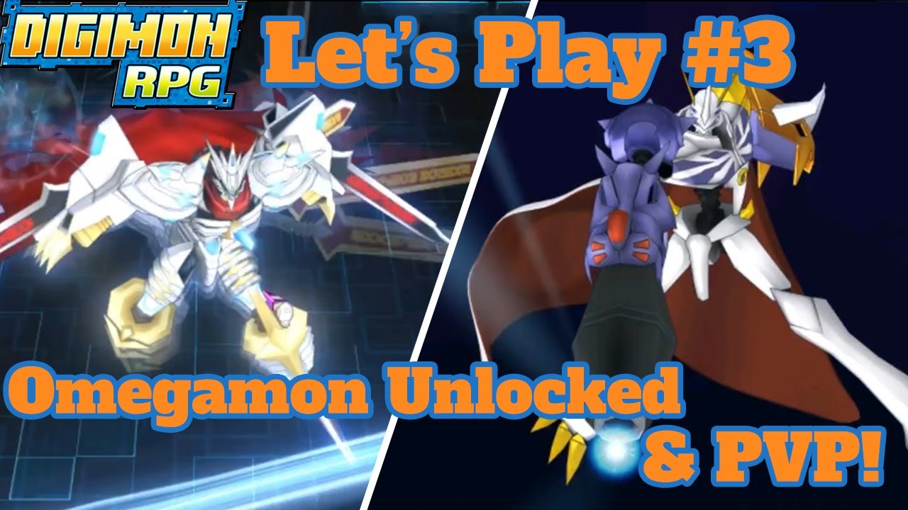 Digimon RPG Let's Play Episode #3 - Unlocking Omegamon & PVP  - Digimon Battle Online Gameplay 2022