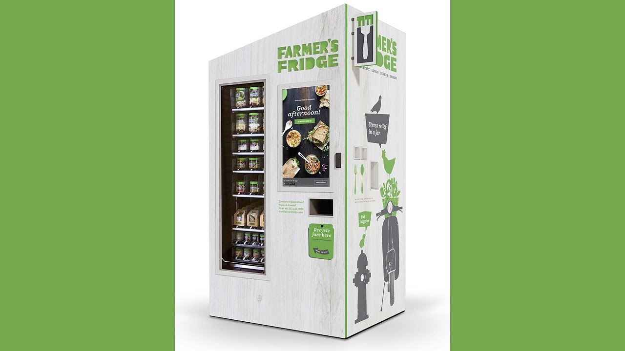 Farmer's Fridge Is The World's Smallest Restaurant—Here's How It Works