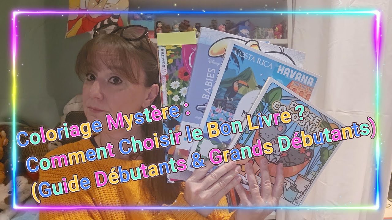 📚Coloriage Mystère : Comment Choisir le Bon Livre ? (Guide Débutants & Grands Débutants)🖍
