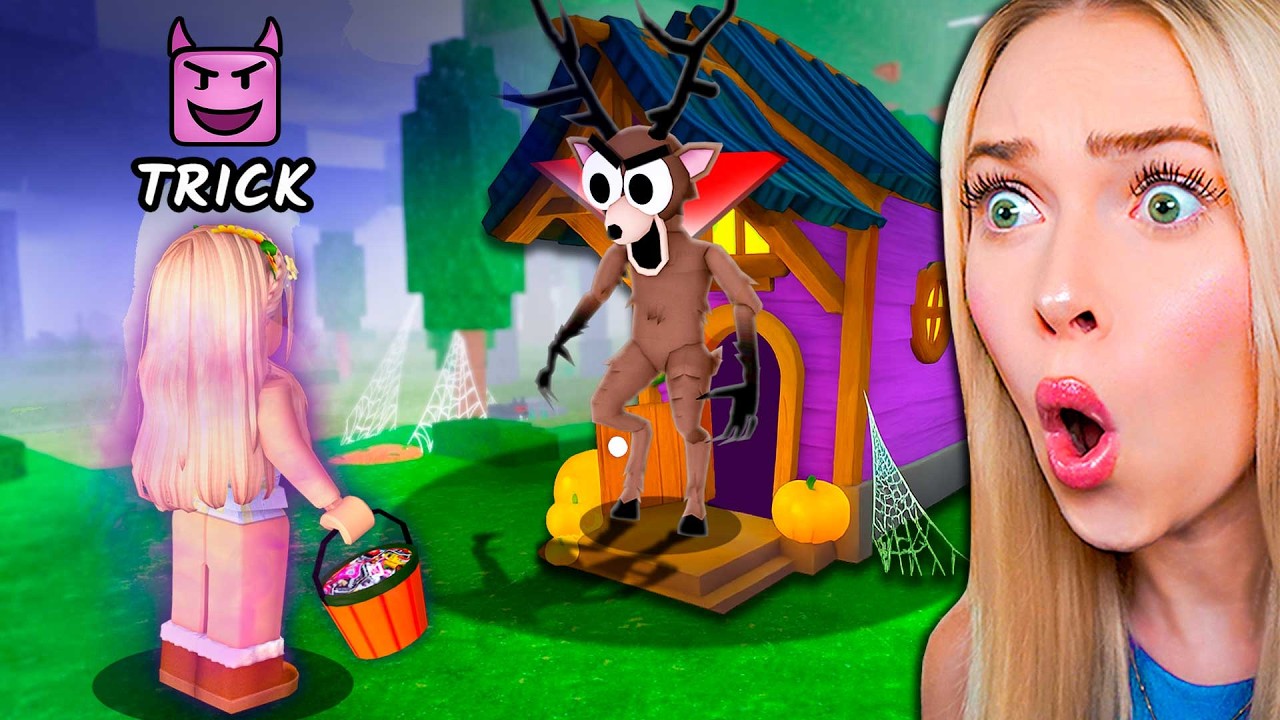 I SURVIVED HALLOWEEN in 99 NIGHTS IN THE FOREST?! (Trick Or Treat Update)