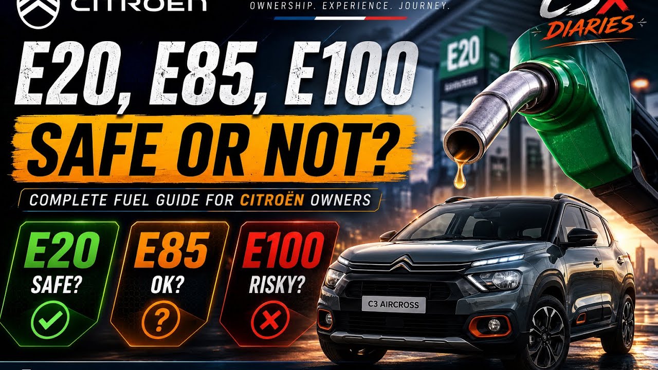 Могут ли автомобили Citro&euml;n работать на топливе E20? | E20 против E85 против E100: разбор