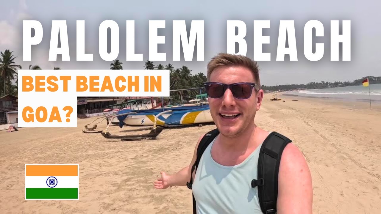 MOST BEAUTIFUL BEACH IN GOA: PALOLEM BEACH (INDIA) 🇮🇳
