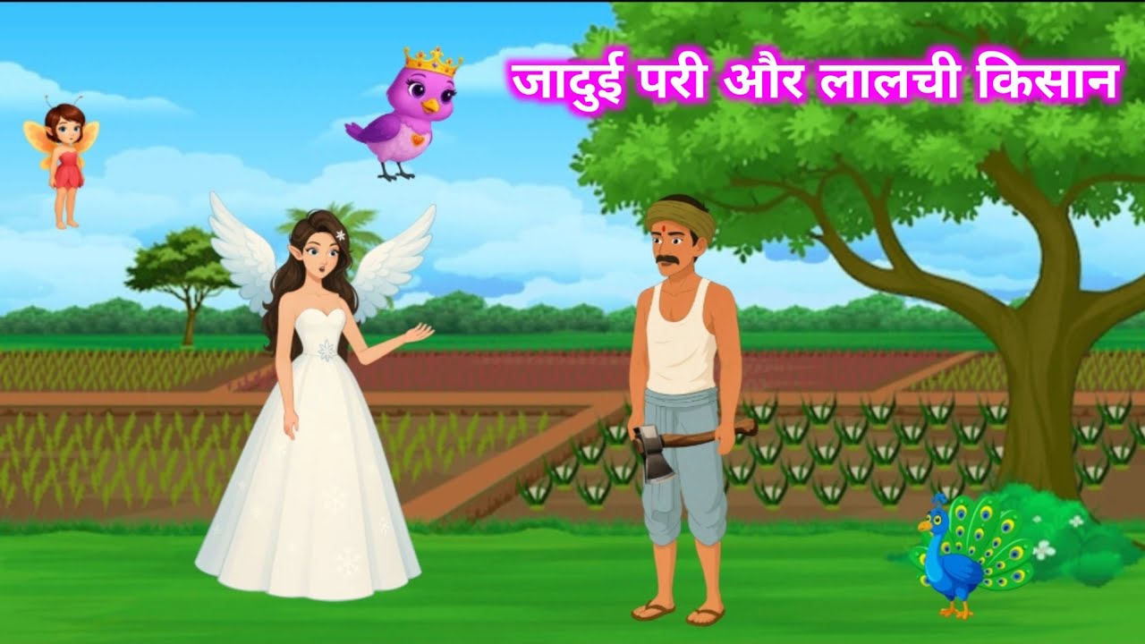 जादुई परी और लालची किसान  || Jadui pari aur lalachi kisan || #kahani #kisan #hindikahani #stories