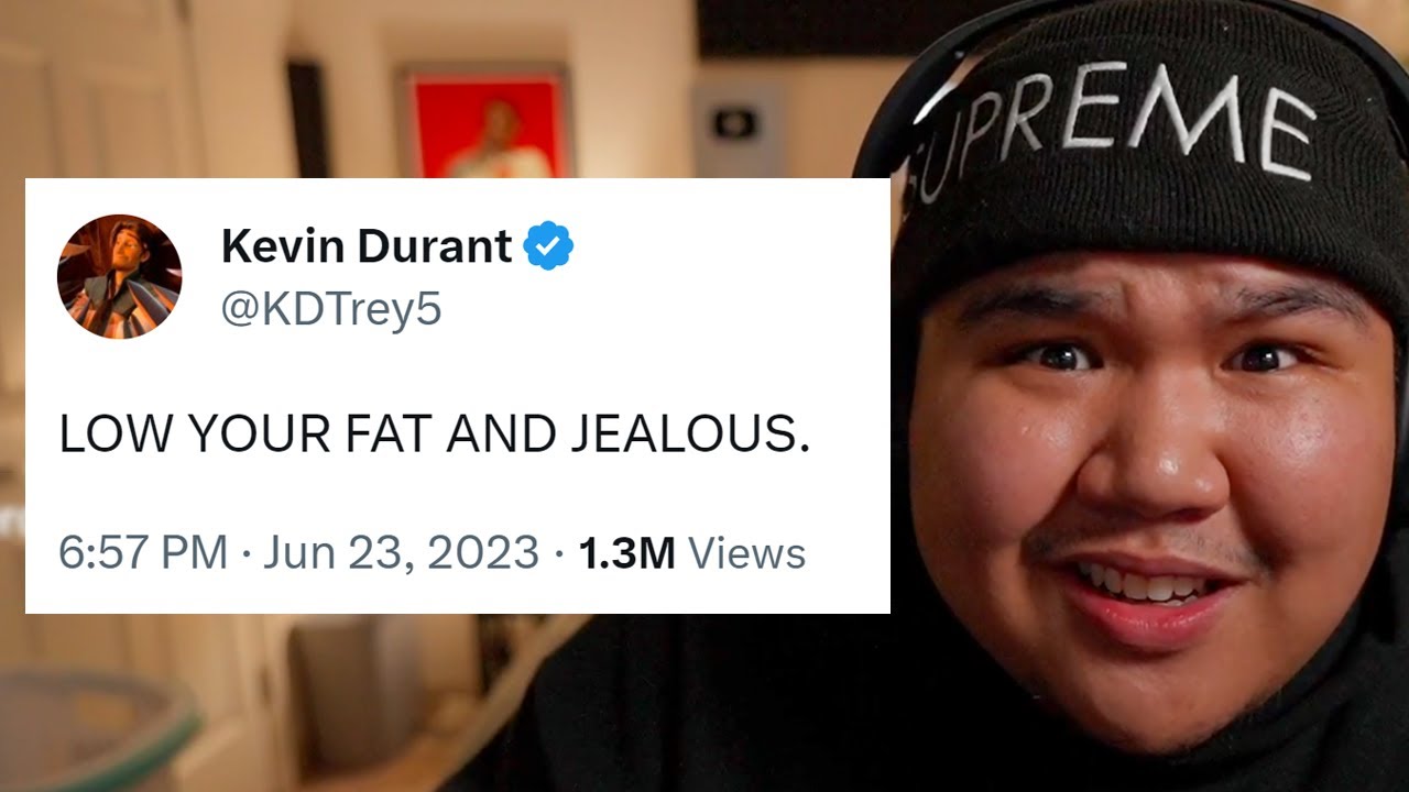 LOW GETS COOKED BY KEVIN DURANT 😭