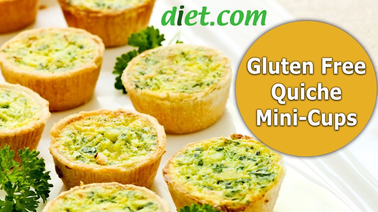 Gluten Free Quiche Mini Cups Recipe with Diet.com