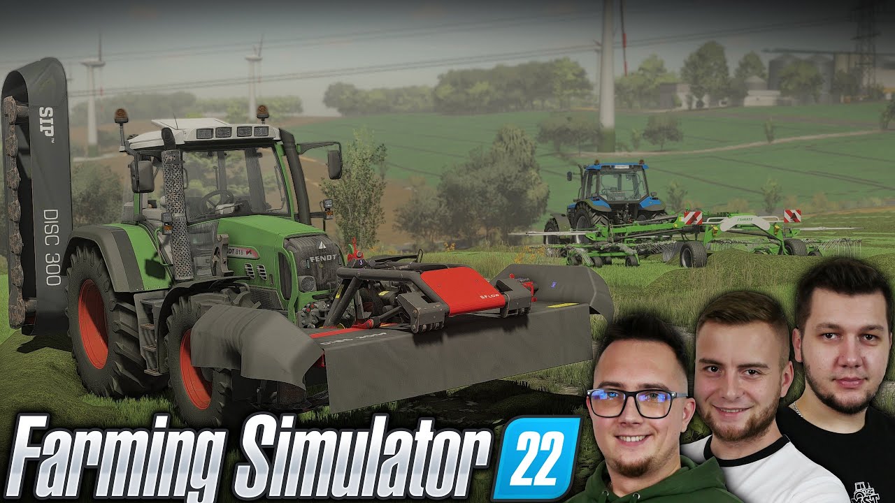 Akcja Żyto!😍Koszenie & Zgrabianie!🚜☆ 