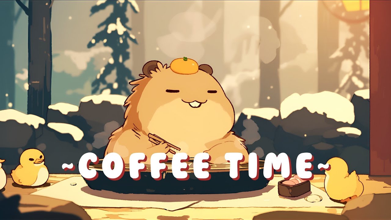 Capybara Chill Station | Relaxing Music for Work/Study 🦫 🎵 ✨ | Study Aid