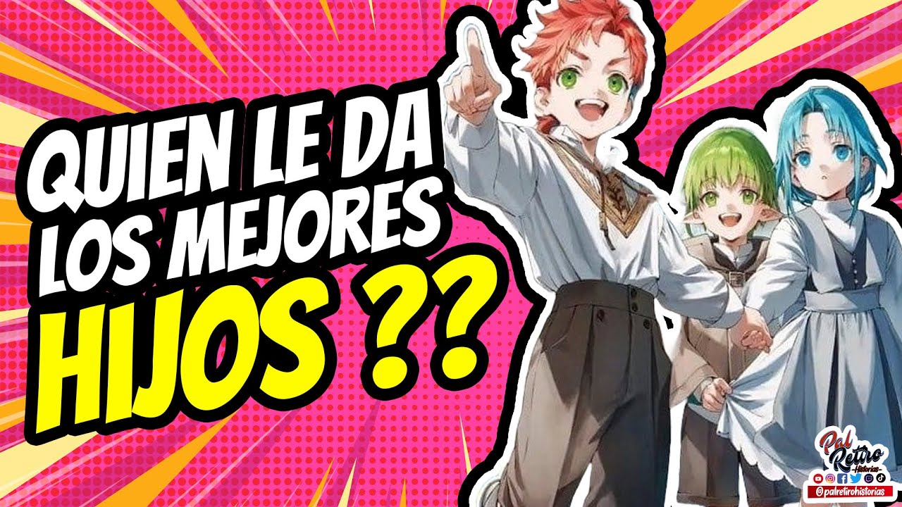 CUAL Esposa le da Los MEJORES hijos a RUDEUS GREYRAT en MUSHOKU TENSEI ??
