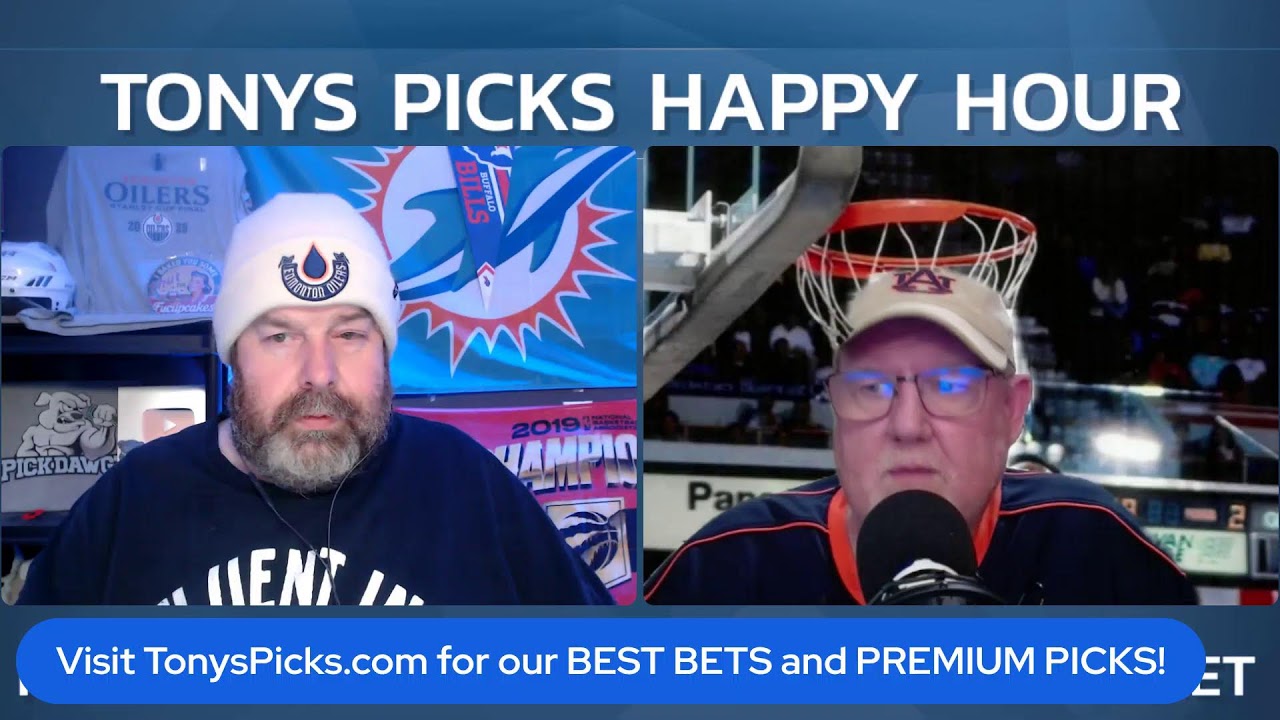 Live NBA NCAAB NHL Picks Tonys Picks Happy Hour Show with Rodd Zawacky 3-12-2026