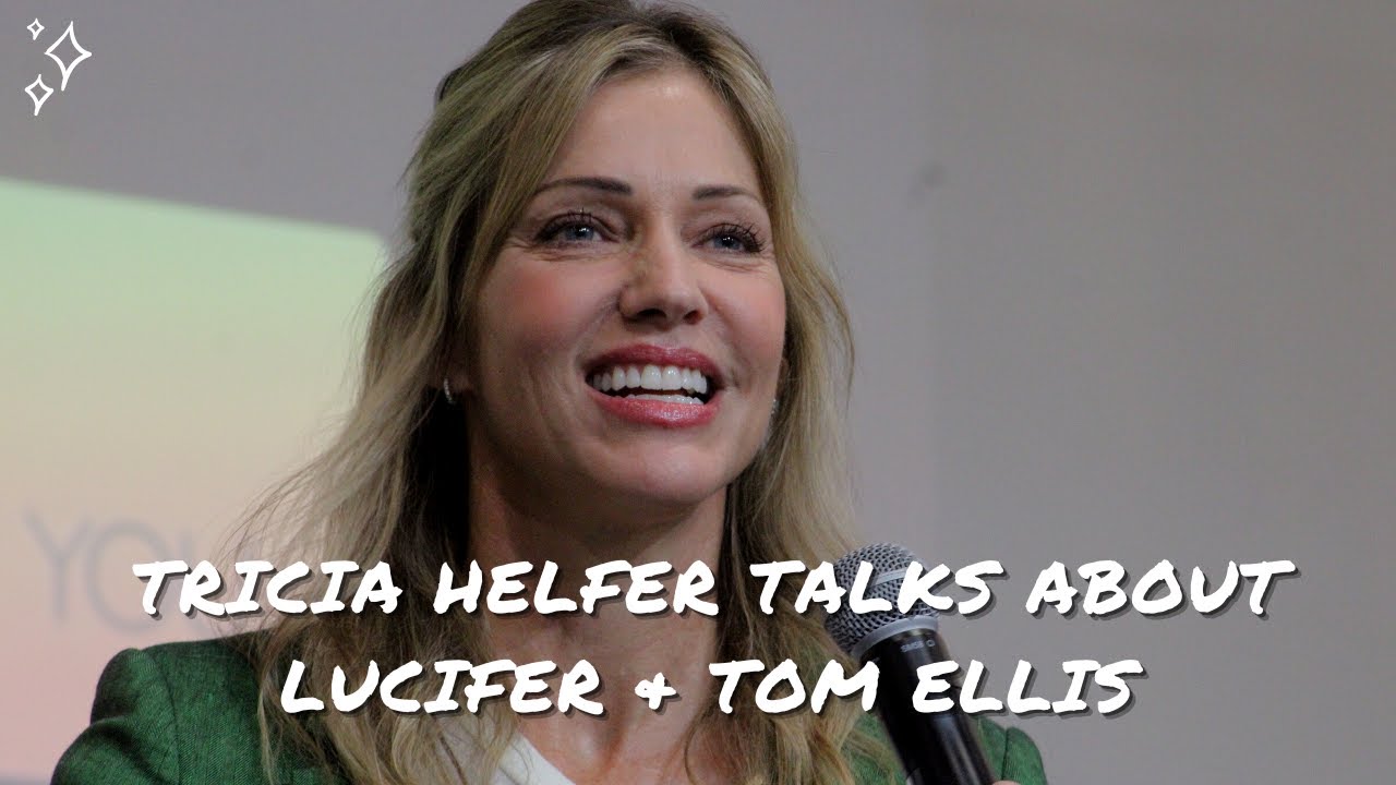 Lucifer : Tricia Helfer talks about Tom Ellis and the show.